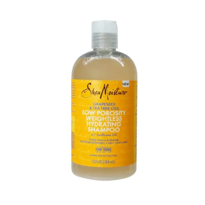 Grapeseed & Tea Tree Oils Low Porosity Weightless Hydrating Shampoo