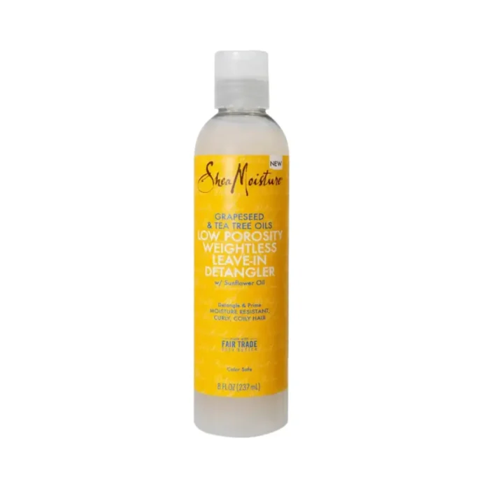 Grapeseed & Tea Tree Oils Low Porosity Weightless Leave-In Detangler