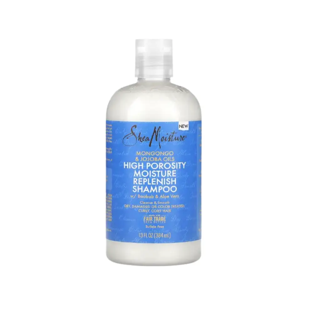 High Porosity Moisture Replenish Shampoo, Mongongo & Jojoba Oils 384ml
