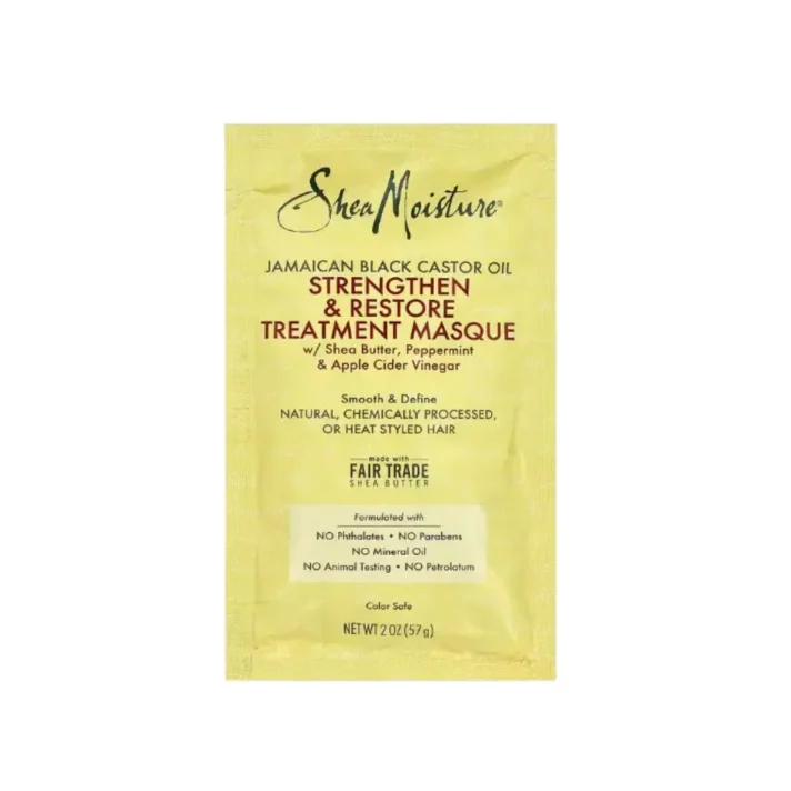 ٍShea Moisture Jamaican Black Castor Oil Strengthen & Restore Treatment Hair Masque