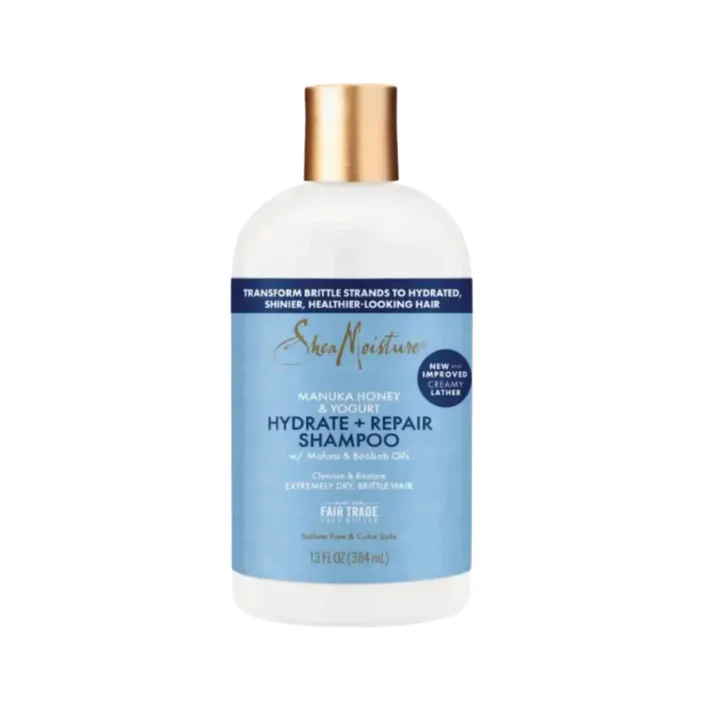 Manuka Honey & Yogurt Hydrate & Repair Shampoo Shea Moisture.