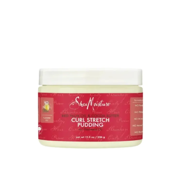 Shea Moisture Curl Stretch Pudding with Red Palm Oil and Cocoa Butter