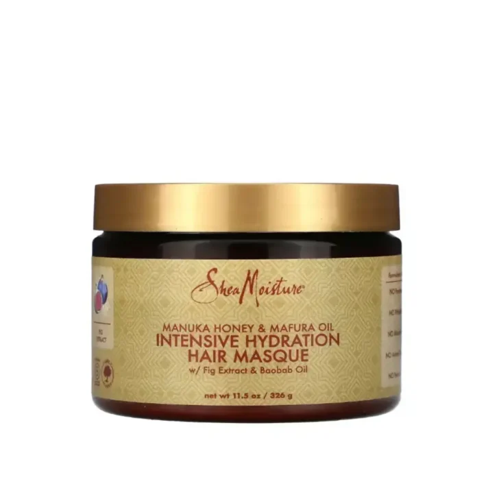 Shea moisture Manuka Honey & Mafura Oil Intensive Hydration Masque.